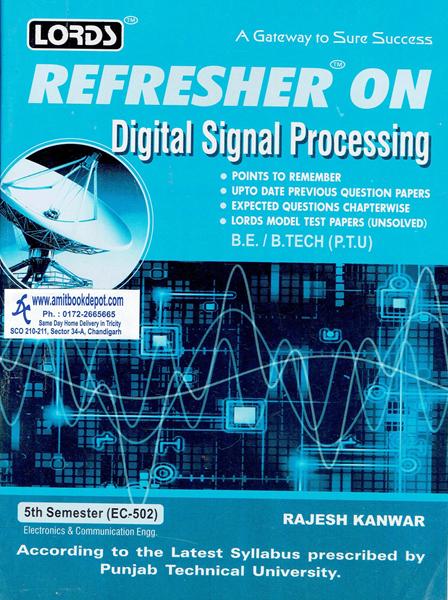 Lords Refresher on Digital Signal Processing ECE 5th Sem (EC 502) PTU (NEW)