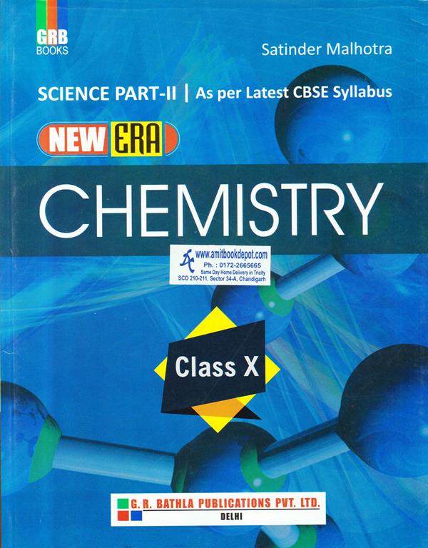 New Era Science Part 2 Chemisrty Class 10th