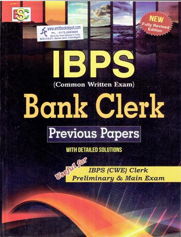 IBPS Common Written Exam Bank Clerk Previous Papers