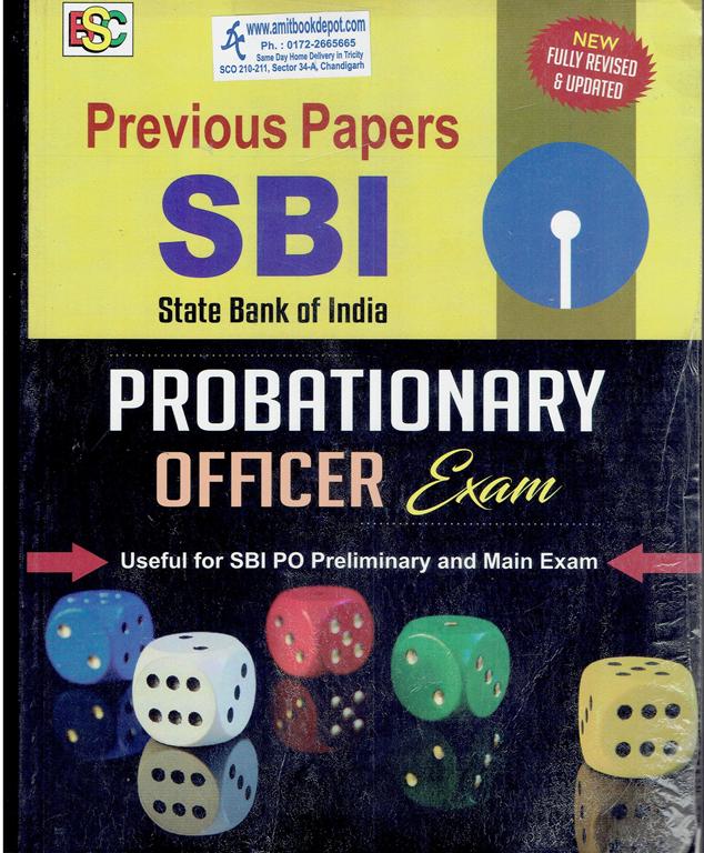 State Bank of India Provationary Officer Exam (NEW)