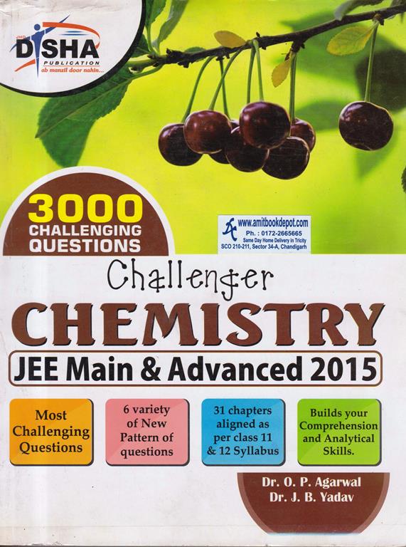 Challenger Chemistry JEE Main and Advanced 2015 (3000 Challenging Questions) (NEW)