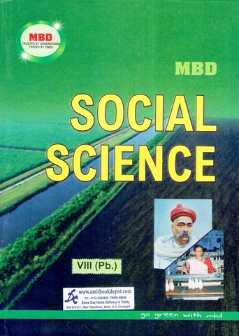 MBD Social Science for Class 8th PSEB (English Medium)