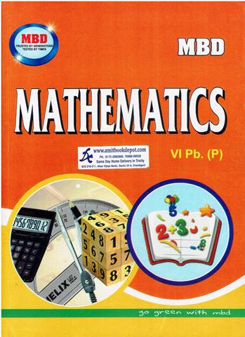 MBD Mathematics for Class 6th PSEB (Punjabi Medium)