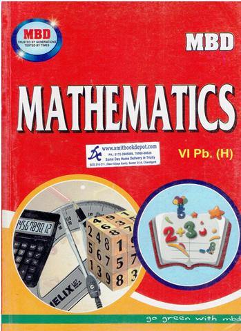 MBD Mathematics for Class 6th PSEB (Hindi Medium)