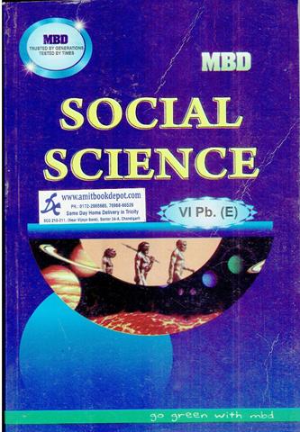 MBD Social Science for Class 6th PSEB (English Medium)