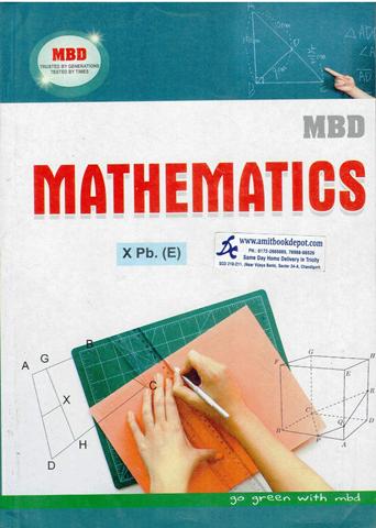 MBD Mathematics for Class 10th PSEB (English Medium)