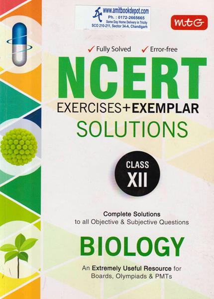 NCERT Exercises and Exemplar Solutions of Biology for Class 12th (OLD)