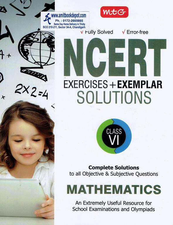 NCERT Exercises + Exemplar Solutions Mathematics for Class 6th