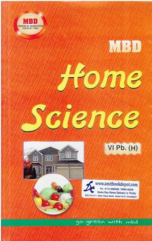 MBD Home Science for Class 6th PSEB (Hindi Medium)