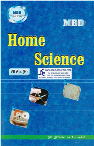 MBD Home Science for Class 7th PSEB (Hindi Medium)