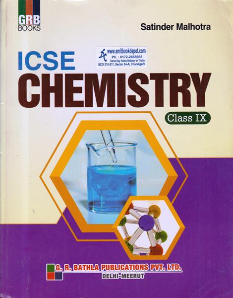 ICSE Chemistry for Class 9th