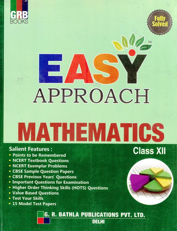 Easy Approach Mathematics Class 12th