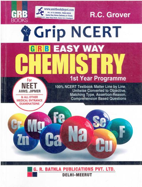 GRB Grip NCERT Easy Way Chemistry 1st Year Programme for NEET