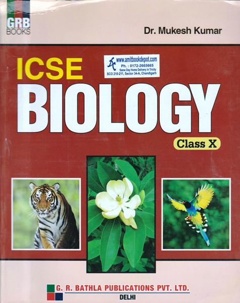 ICSE Biology for Class 10th