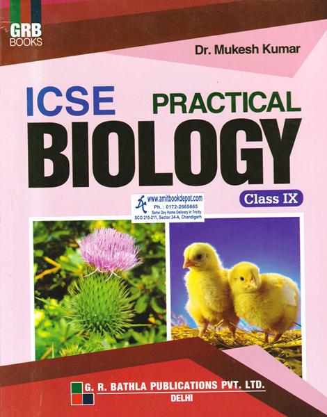 ICSE Practical Biology for Class 9th