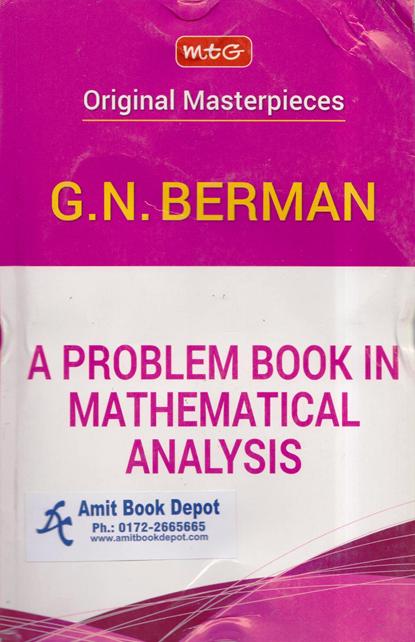 A Problem Book In Mathematical Analysis (NEW)