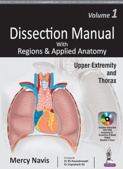 Dissection Manual with Regions and Applied Anatomy Upper Extremity and Thorax Volume 1