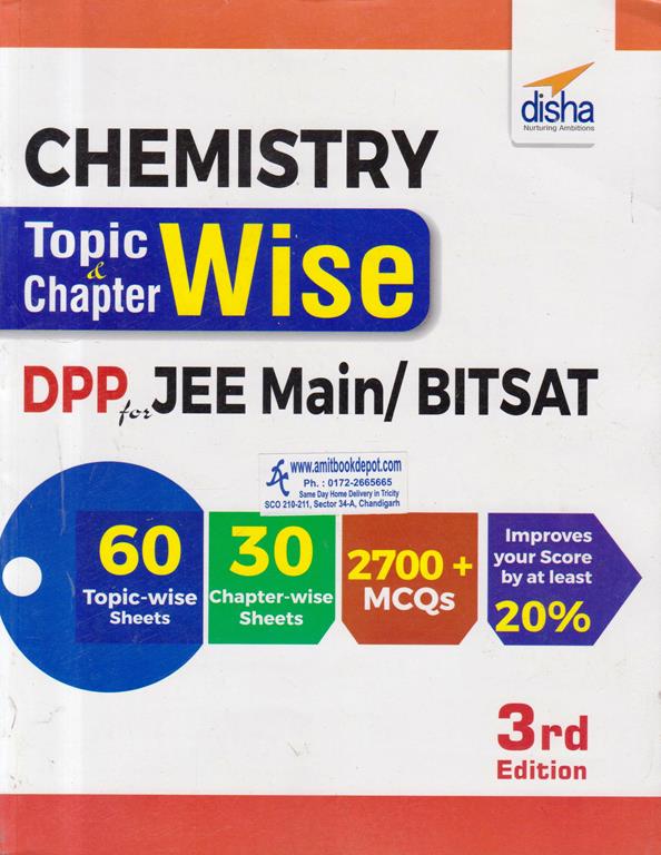 Chemistry Topic and Chapter DPP for JEE Main/BITSAT (NEW)