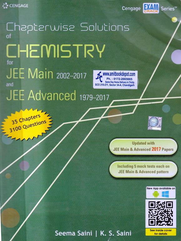 Chapterwise Solutions Of Chemistry For JEE Main 2002-2017 And JEE Advanced 1979-2017