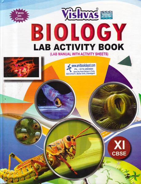 Vishvas Biology Lab Activity Book for Class 11th