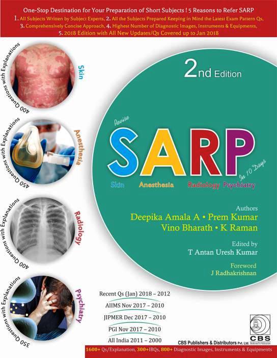 SARP Skin Anesthesia Radiology Psychiatry