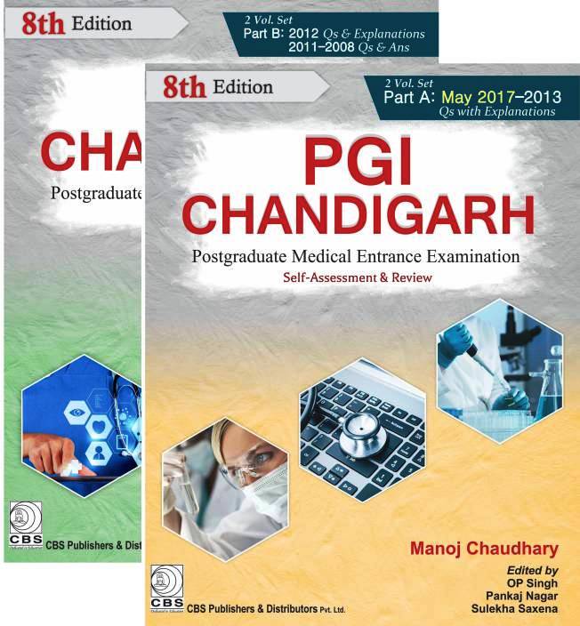 PGI Chandigarh Postgraduate Medical Entrance Examination Set of Volume 2 (NEW)