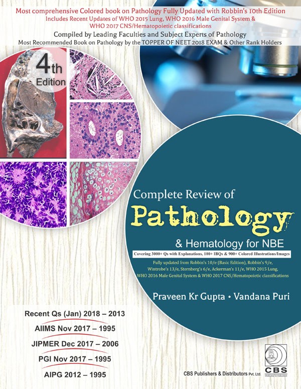 Complete Review of Pathology and Hematology for NBE 4th Edition (NEW)