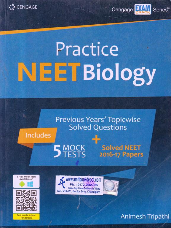 Practice Neet Biology Previous Years Topicwise Solved Questions + 5 Mock Tests