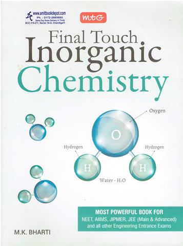 Final Touch Inorganic Chemistry for Medical and Engineering Entrance