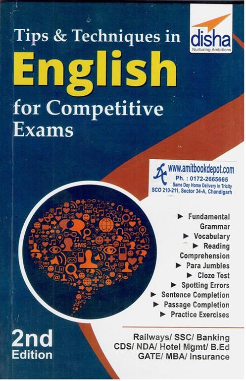 Tips and Techniques in English for Competitive Exams (NEW)