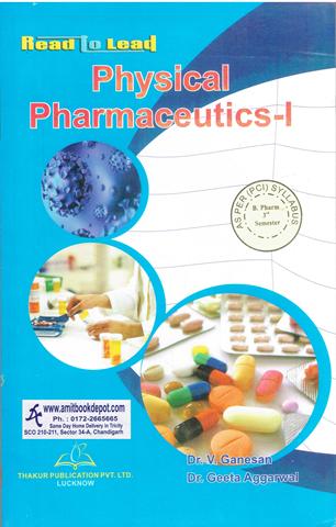 Physical Pharmaceutics 1 for BPharma 3rd Sem PTU