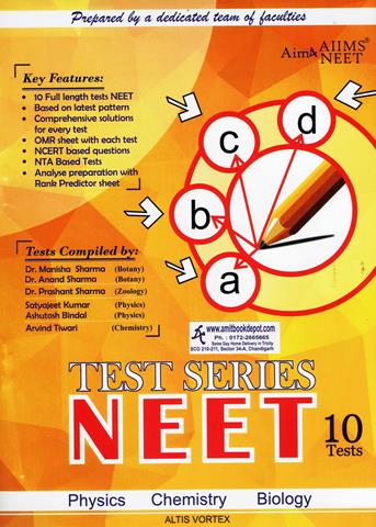 Aim 4 Aiims NEET 10 Test Series Physics Chemistry and Biology