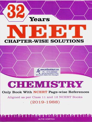 32 Years Chemistry NEET Chapterwise Solutions