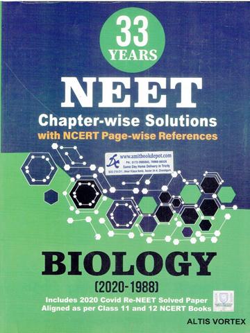 33 Years Biology NEET Chapterwise Solutions