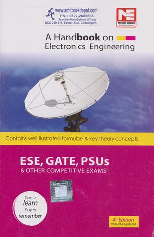 A Handbook on Electronics Engineering for ESE, Gate, PSUs 4th Edition (NEW)