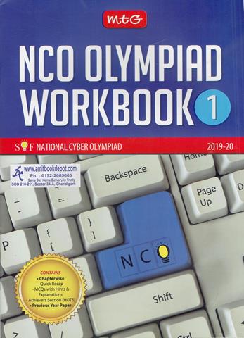 NCO Olympiad Workbook 2019-20 for Class 1st