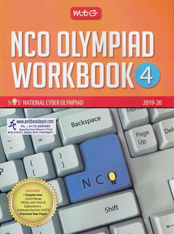 NCO Olympiad Workbook 2019-20 for Class 4th