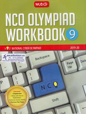 NCO Olympiad Workbook 2019-20 for Class 9th