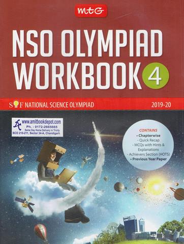 NSO Olympiad Workbook 2019-20 for Class 4th