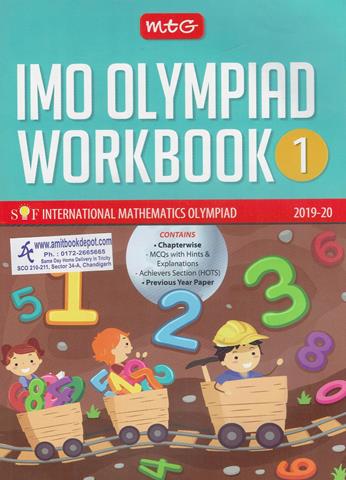 IMO Olympiad Workbook 2019-20 for Class 1st