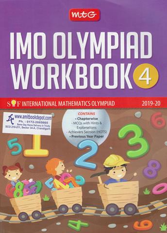 IMO Olympiad Workbook 2019-20 for Class 4th