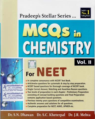 Pradeep Stellar Series MCQs in Chemistry Volume 2 for NEET