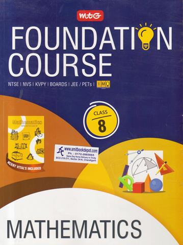 Mtg Foundation Course Mathematics for Class 8th