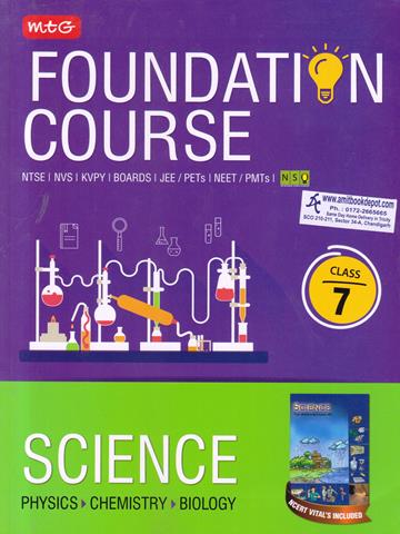 Science Foundation Course For Class 7th