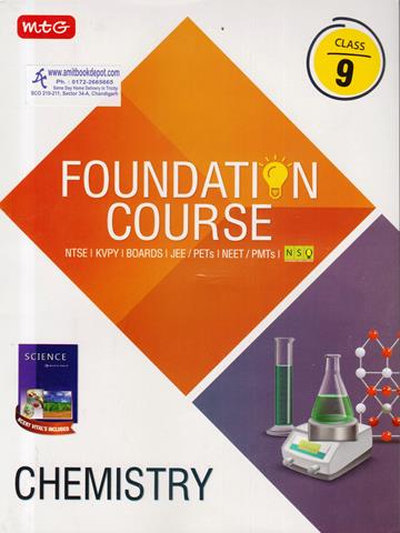 Foundation Course Chemistry Class 9th for NTSE, KVPY, Boards, JEE, PETs, NEET, PMTs