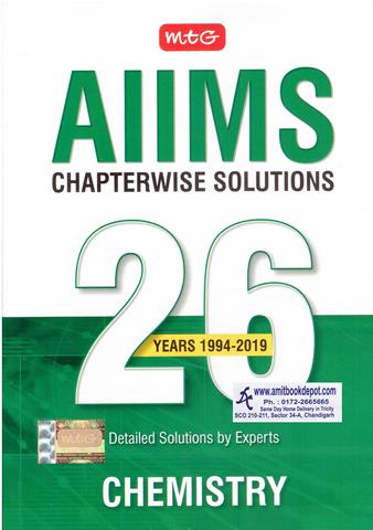 26 Years AIIMS Chapterwise Solutions Chemistry