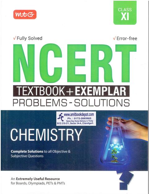 NCERT Textbook and Exemplar Problems Solutions Chemistry for Class 11th