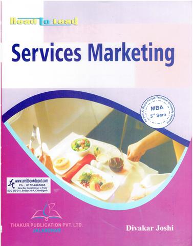 Thakur Services Marketing MBA 3rd Sem PTU