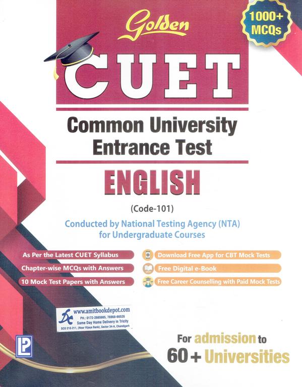 Golden CUET English for Undergraduate Courses