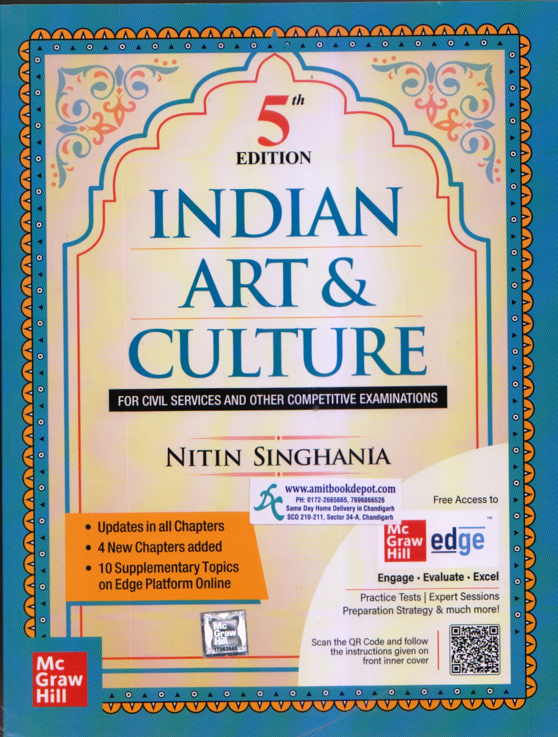 McGraw Indian Art and Culture for UPSC and State Civil Services Examinations (English)